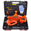 scissor for cars jack and electric wrench set